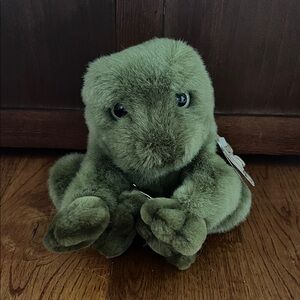 Ribbit, the GUND Vintage Olive Frog